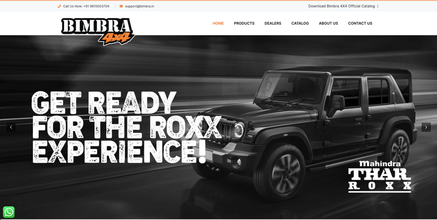 BIMBRA.IN website maintenance case study